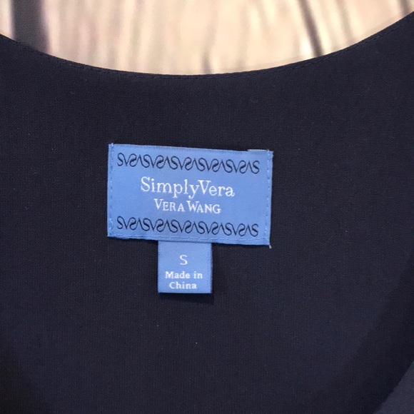 Simply Vera women’s multi color top sleeveless - Picture 2 of 5